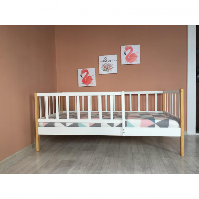 Кровать MALIKA GLORIA 160х80 белый-бук