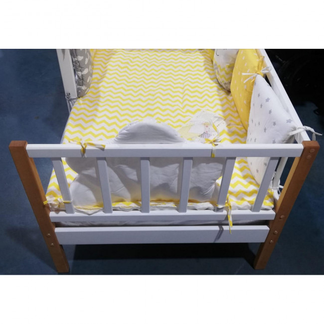 Кровать MALIKA GLORIA 160х80 белый-бук